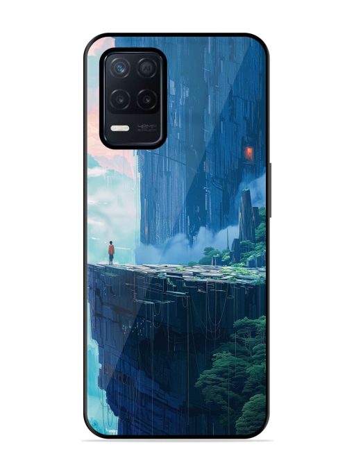 Solitude In The Sky Glossy Soft Edge Case for Realme Narzo 30 (5G) Chachhi