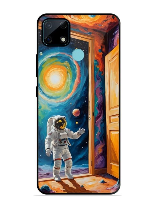 Artistic Space Glossy Soft Edge Case for Realme Narzo 30A Chachhi