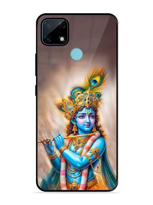 Divine Krishna Glossy Soft Edge Case for Realme Narzo 30A Chachhi