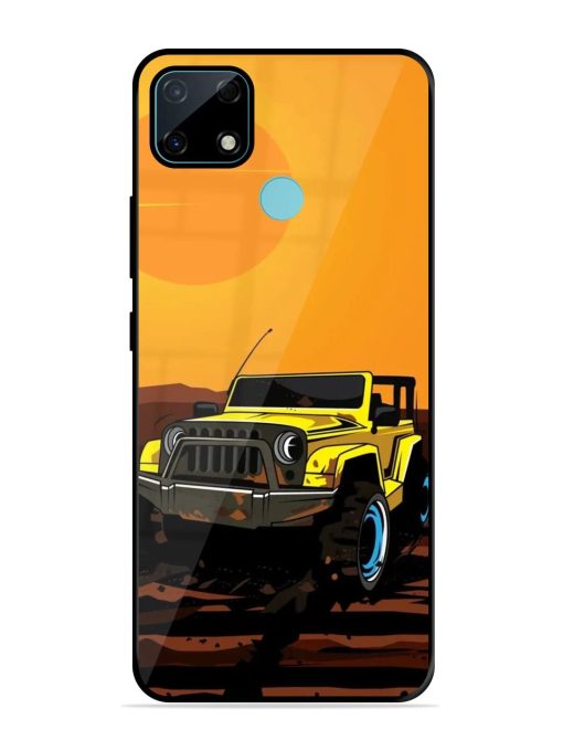 Sunset Cruise Glossy Soft Edge Case for Realme Narzo 30A Chachhi