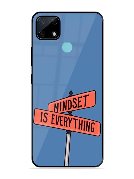 Mindset Matters Glossy Soft Edge Case for Realme Narzo 30A Chachhi