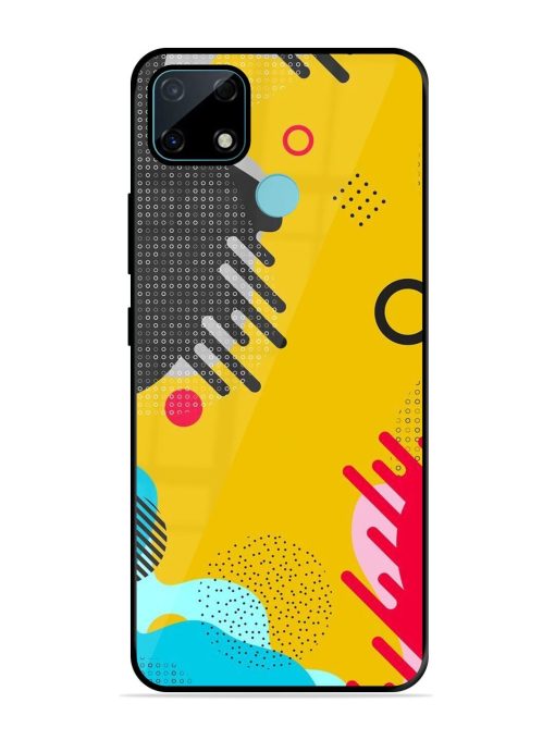 Neon Pop Glossy Soft Edge Case for Realme Narzo 30A Chachhi