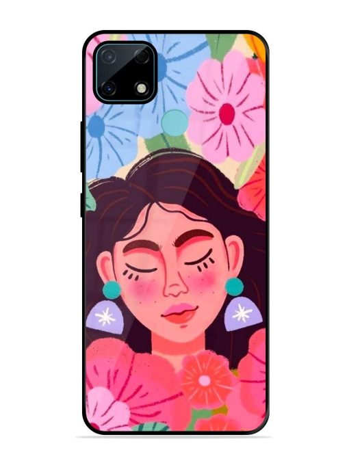 Blooming Serenity Glossy Soft Edge Case for Realme Narzo 30A Chachhi