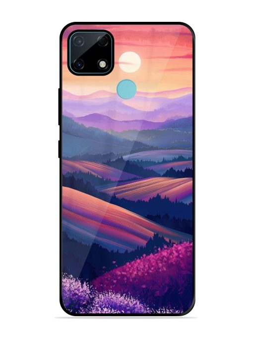 Twilight'S Embrace Glossy Soft Edge Case for Realme Narzo 30A Chachhi