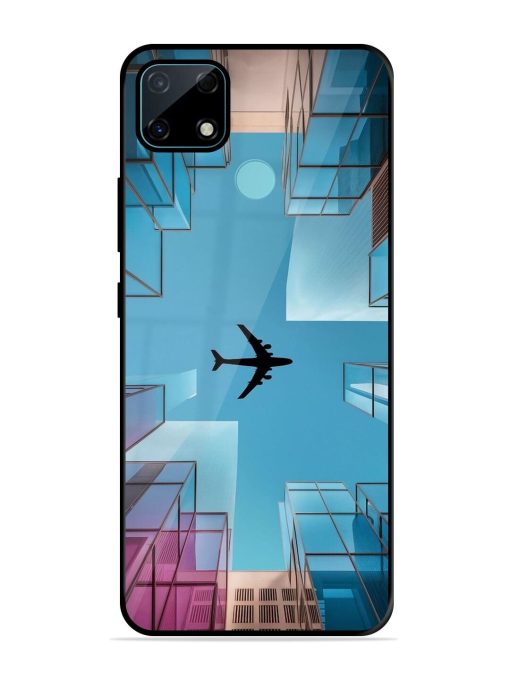 Urban Flightpath Glossy Soft Edge Case for Realme Narzo 30A Chachhi