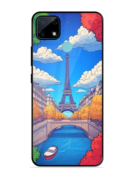 Parisian Panorama Glossy Soft Edge Case for Realme Narzo 30A Chachhi