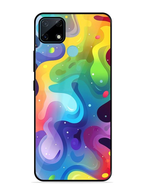 Rainbow River Glossy Soft Edge Case for Realme Narzo 30A Chachhi