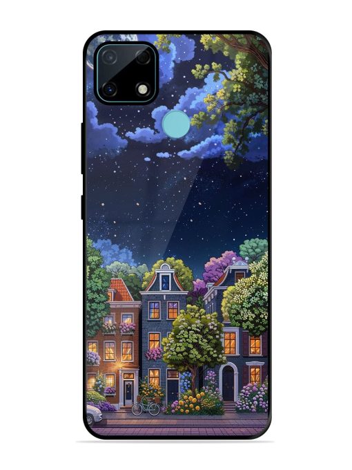 Moonlit Streets Glossy Soft Edge Case for Realme Narzo 30A Chachhi