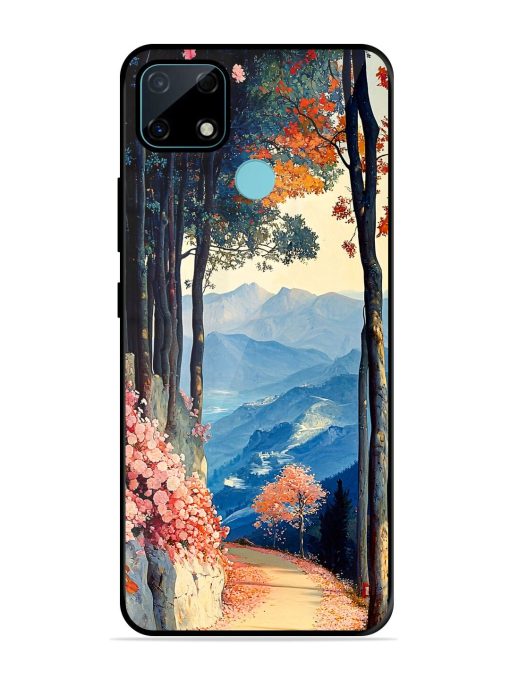 Mountainside Serenity Glossy Soft Edge Case for Realme Narzo 30A Chachhi