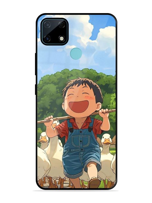 Duck Parade Glossy Soft Edge Case for Realme Narzo 30A Chachhi