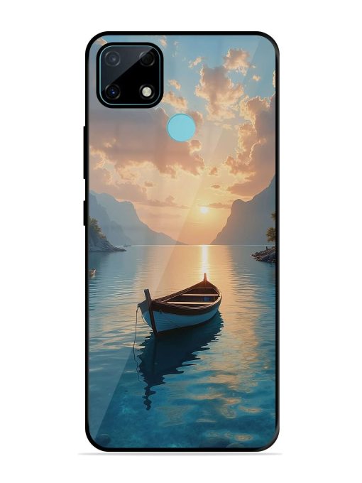 Serene Sunset Glossy Soft Edge Case for Realme Narzo 30A Chachhi