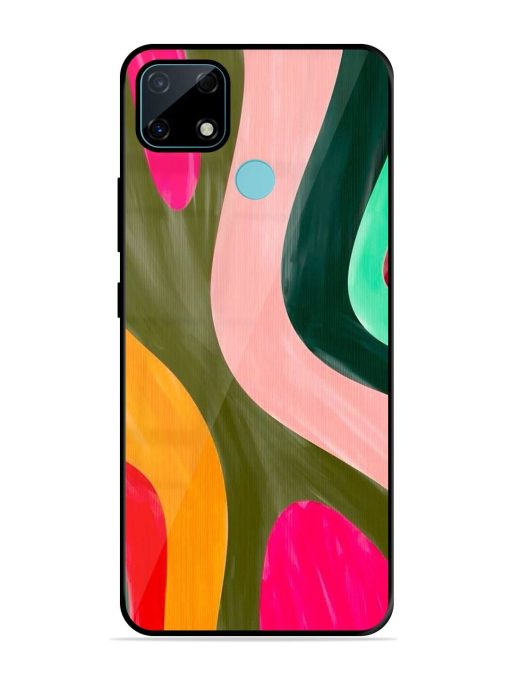 Wavy Wonder Glossy Soft Edge Case for Realme Narzo 30A