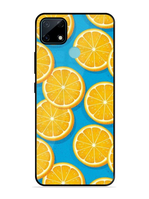 Citrus Symphony Glossy Soft Edge Case for Realme Narzo 30A Chachhi