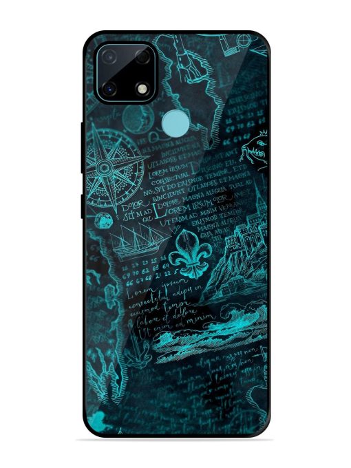 Nautical Notebook Glossy Soft Edge Case for Realme Narzo 30A Chachhi