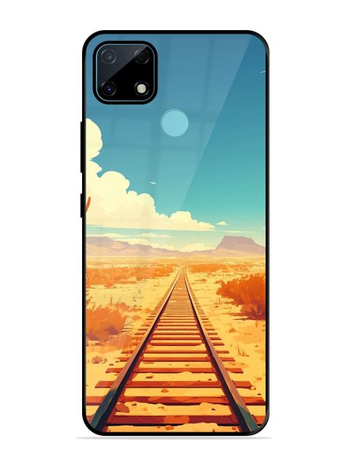 Endless Horizon Glossy Soft Edge Case for Realme Narzo 30A Chachhi