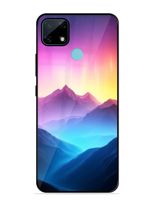 Cosmic Mountains Glossy Soft Edge Case for Realme Narzo 30A Chachhi