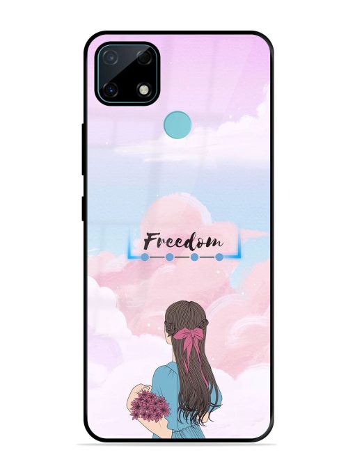 Skyward Dreams Glossy Soft Edge Case for Realme Narzo 30A Chachhi