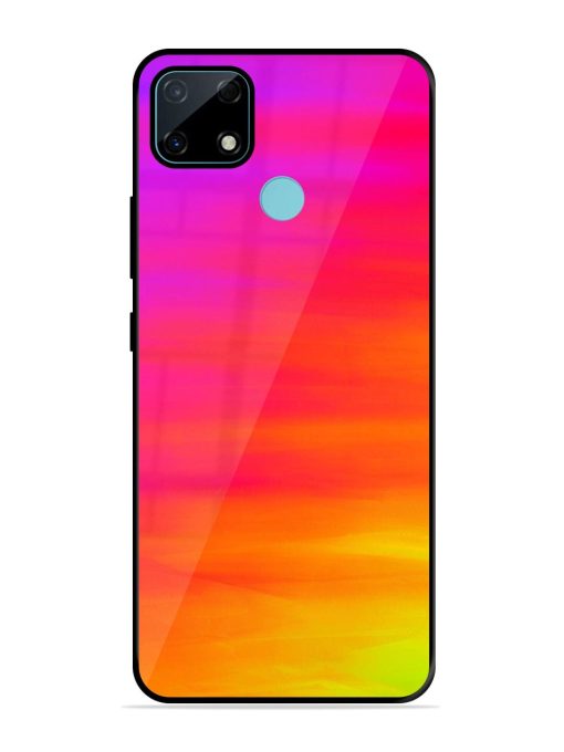 Neon Horizon Glossy Soft Edge Case for Realme Narzo 30A Chachhi