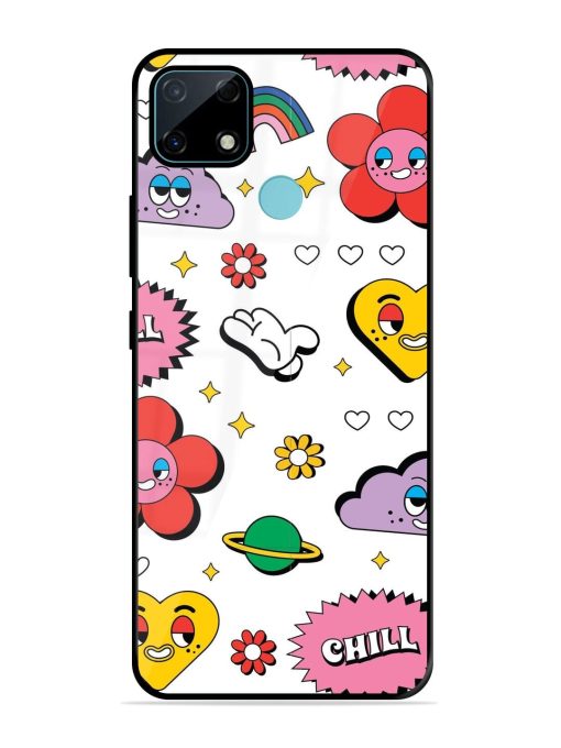 Whimsical Wonderland Glossy Soft Edge Case for Realme Narzo 30A Chachhi