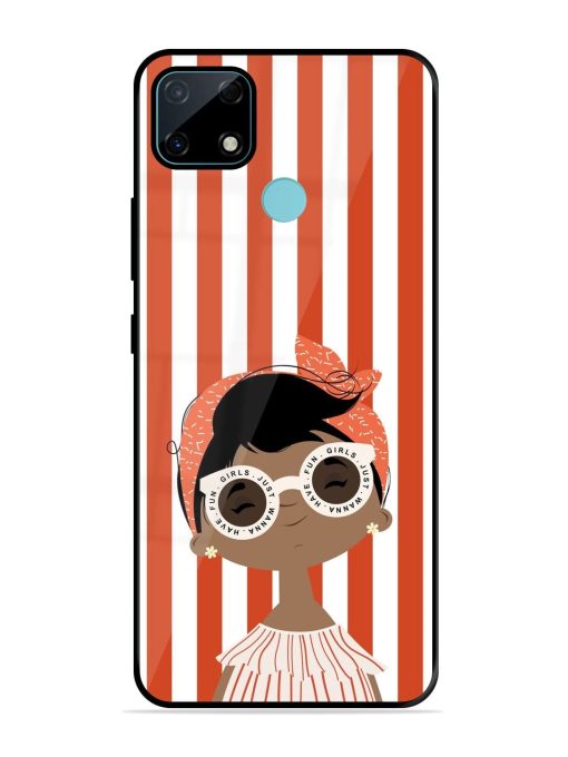 Girls Just Wanna Have Fun Glossy Soft Edge Case for Realme Narzo 30A Chachhi