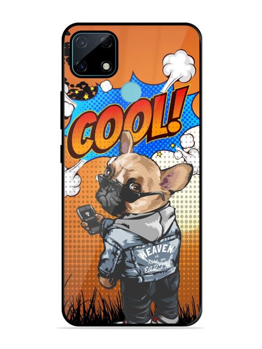 Cool Pup Glossy Soft Edge Case for Realme Narzo 30A Chachhi