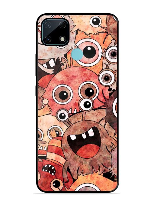 Monster Mash Glossy Soft Edge Case for Realme Narzo 30A Chachhi