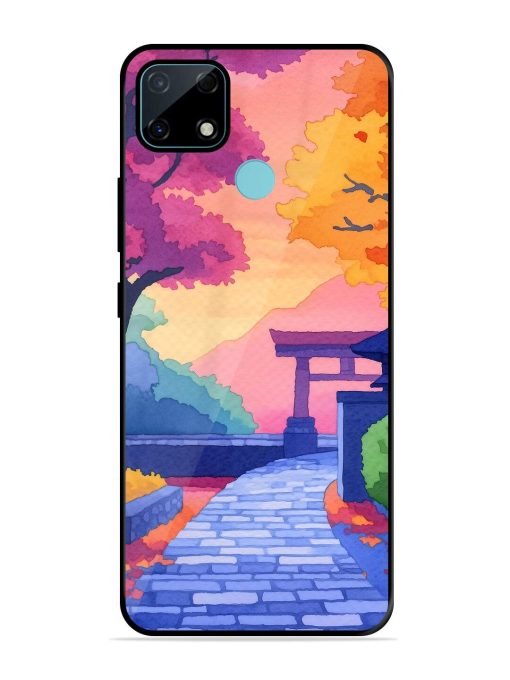 Autumnal Serenity Glossy Soft Edge Case for Realme Narzo 30A Chachhi