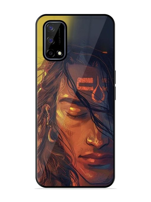 Tranquil Shiva Glossy Soft Edge Case for Realme Narzo 30 Pro (5G) Chachhi