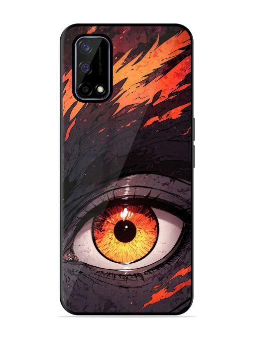 Inferno Gaze Glossy Soft Edge Case for Realme Narzo 30 Pro (5G) Chachhi