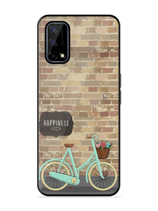 Pedaling Towards Happiness Glossy Soft Edge Case for Realme Narzo 30 Pro (5G) Chachhi