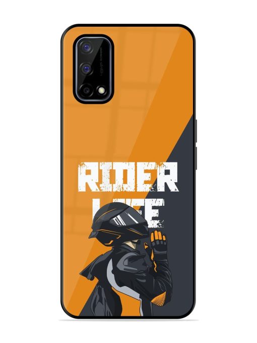 Ride Never Ends Glossy Soft Edge Case for Realme Narzo 30 Pro (5G) Chachhi