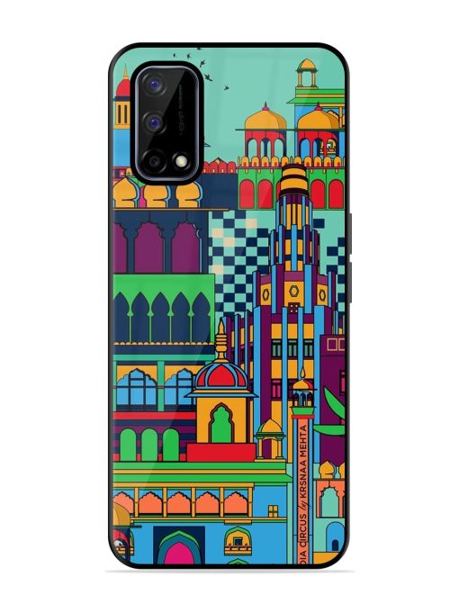 Indian Tapestry Glossy Soft Edge Case for Realme Narzo 30 Pro (5G) Chachhi