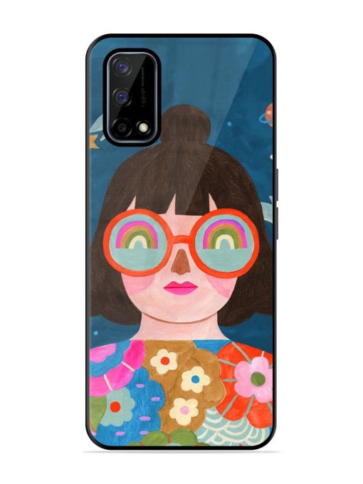 Dreamscape Vision Glossy Soft Edge Case for Realme Narzo 30 Pro (5G) Chachhi