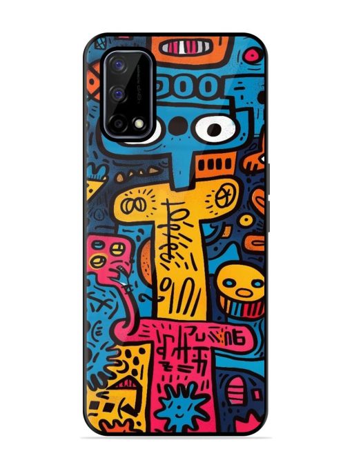 Doodletopia Glossy Soft Edge Case for Realme Narzo 30 Pro (5G) Chachhi