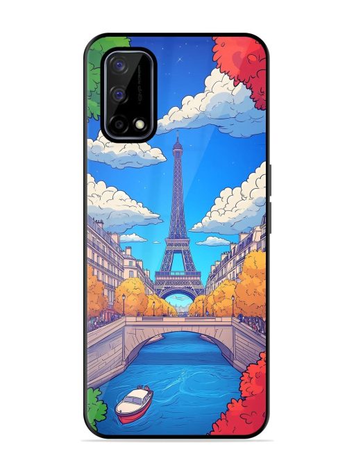 Parisian Panorama Glossy Soft Edge Case for Realme Narzo 30 Pro (5G) Chachhi