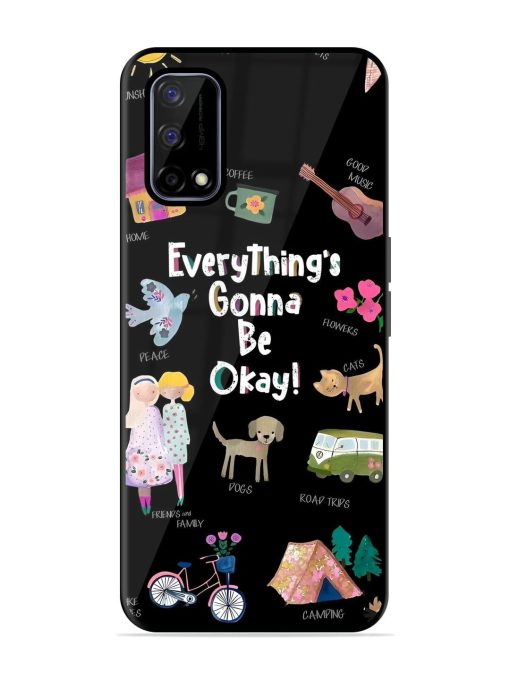 Everything'S Gonna Be Okay Glossy Soft Edge Case for Realme Narzo 30 Pro (5G) Chachhi