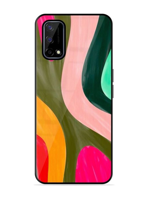 Wavy Wonder Glossy Soft Edge Case for Realme Narzo 30 Pro (5G) Chachhi