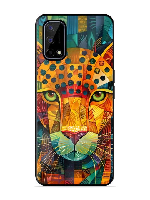 Mosaic Majesty Glossy Soft Edge Case for Realme Narzo 30 Pro (5G) Chachhi