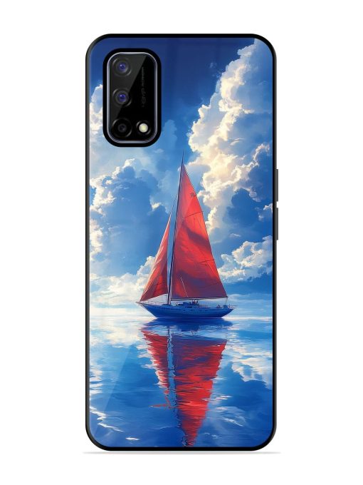 Crimson Sails Glossy Soft Edge Case for Realme Narzo 30 Pro (5G) Chachhi