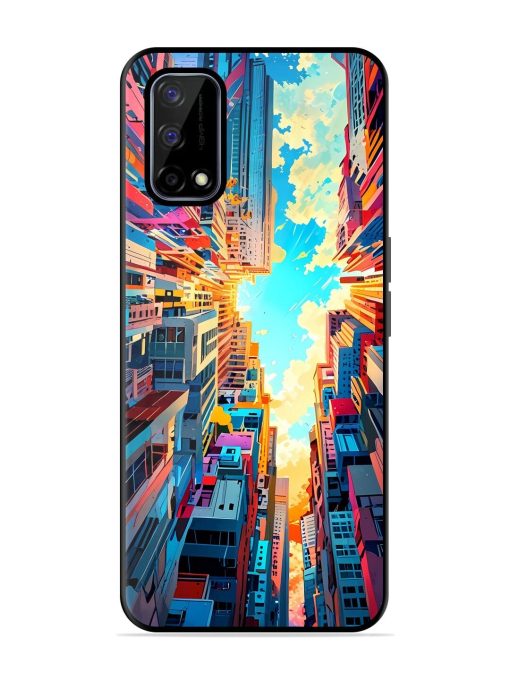 Skyward City Glossy Soft Edge Case for Realme Narzo 30 Pro (5G) Chachhi