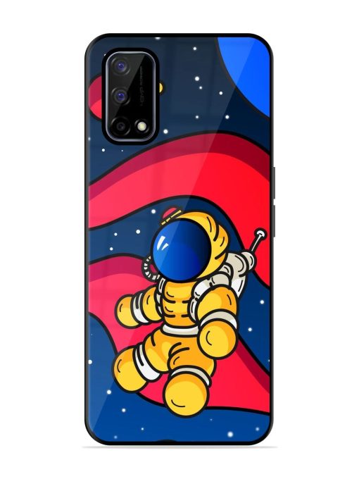 Cosmic Cruiser Glossy Soft Edge Case for Realme Narzo 30 Pro (5G) Chachhi