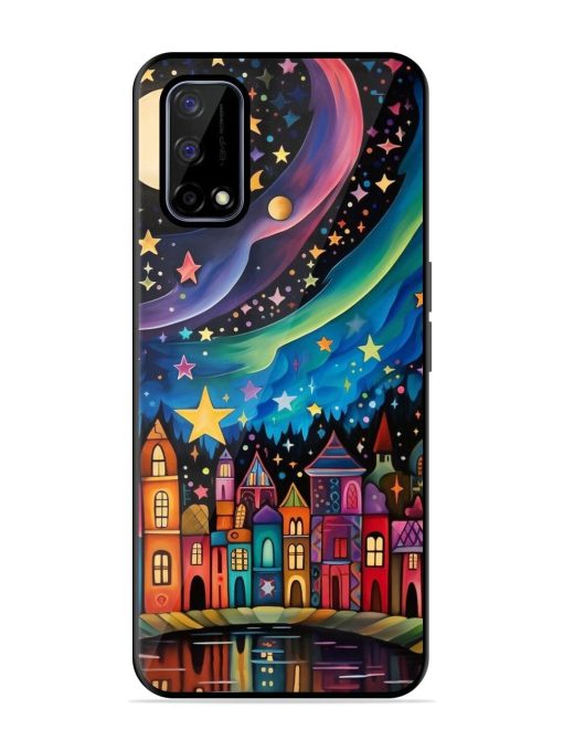 Starlit Village Glossy Soft Edge Case for Realme Narzo 30 Pro (5G) Chachhi