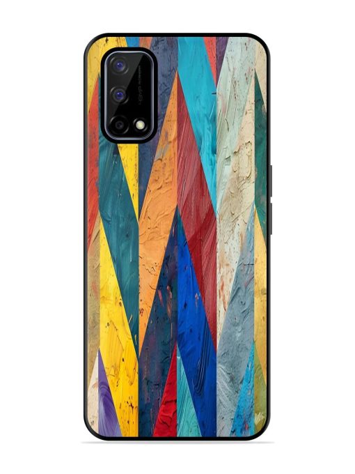 Abstract Tapestry Glossy Soft Edge Case for Realme Narzo 30 Pro (5G) Chachhi