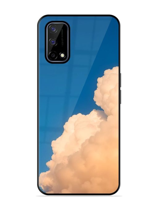 Golden Cloudscape Glossy Soft Edge Case for Realme Narzo 30 Pro (5G) Chachhi