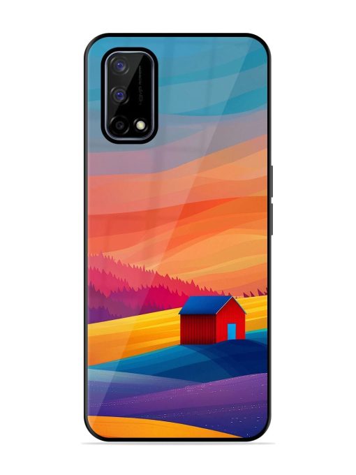 Sunset Solitude Glossy Soft Edge Case for Realme Narzo 30 Pro (5G)