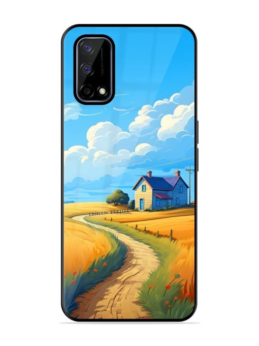 Countryside Cottage Glossy Soft Edge Case for Realme Narzo 30 Pro (5G) Chachhi