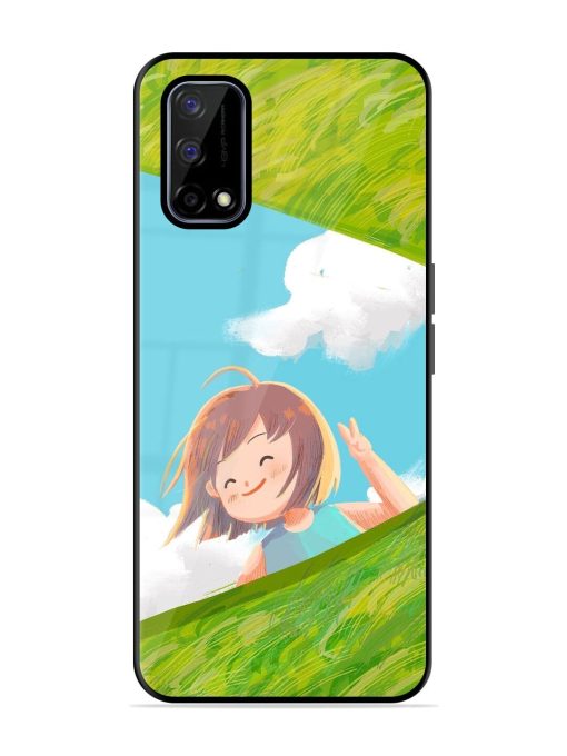 I'M On My Way Glossy Soft Edge Case for Realme Narzo 30 Pro (5G) Chachhi