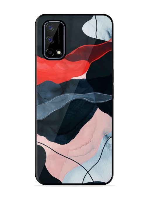 Dark Currents Glossy Soft Edge Case for Realme Narzo 30 Pro (5G) Chachhi