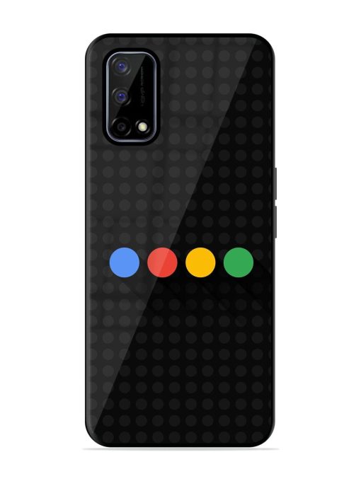 Google Dots Glossy Soft Edge Case for Realme Narzo 30 Pro (5G) Chachhi