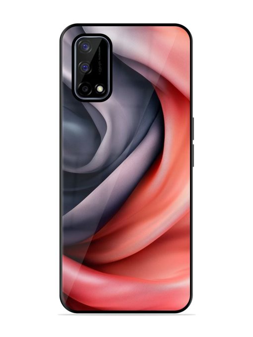 Swirling Silk Glossy Soft Edge Case for Realme Narzo 30 Pro (5G) Chachhi